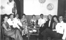 16. Elizabeth Hetherington, Sqn Ldr Ron Smith, Flt Lt Les Rigby RAF, Norma Rigby, Val & Cdt Pt Ross Penlington, Cdt Pt John Lockwood + date, Plt Off James Heatherington