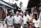 03 Nigel Ashley, Bob Brown & John Hill in Manila Market Place