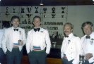 04 Wg Cdr Roy Brooks, Sqn Ldr Leo Murray, Flt Lt Mick Catlow, Air Cdre Ross Penlington