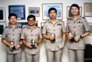 28. FS Tony Cheng, Flt Lts Gerry Estrada, Brian Butt & Anthony Kwok.