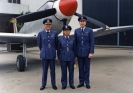 06. Air Cdre Ross Penlington, WO Gabriel Antonio & Wg Cdr Roy Brooks.