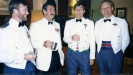02. l. to r.<br/> ?, Kerry Drew, Mike Wightman, Paul Radcliffe.