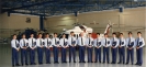 21. Cadet Officers with John Shawcross l. to r.<br/>West Wu, Karl Chan, Lawrence Wong, Gorge Lee, Dick Man, Michael Ng, Eric Leung, Tom Tang, Brian Leung, Marcus Chan, Michael Chan, Ardis Tang, Libby Lee, Calvin Shum, Alan Wong.